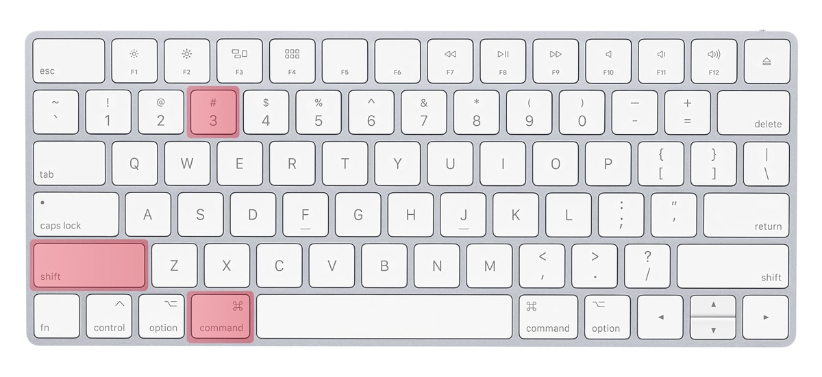 Print screen mac keyboard shortcut